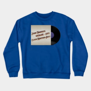 RETRO VINYL JOHN AND OLIVIA 1978 Crewneck Sweatshirt